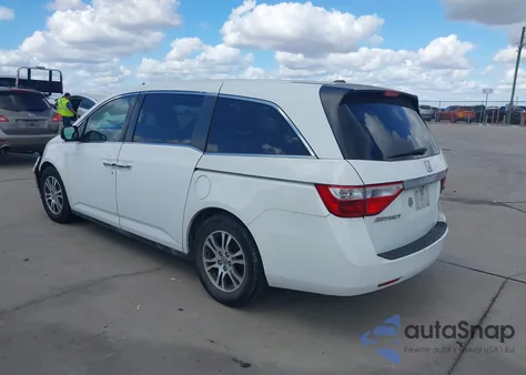 2012 Honda Odyssey Ex-L from USA, damaged, VIN 5FNRL5H61CB030960
